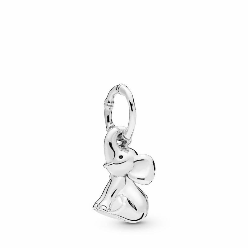 Pandora Australia Elephant Charm - Sterling Silver | ZUQVAH028